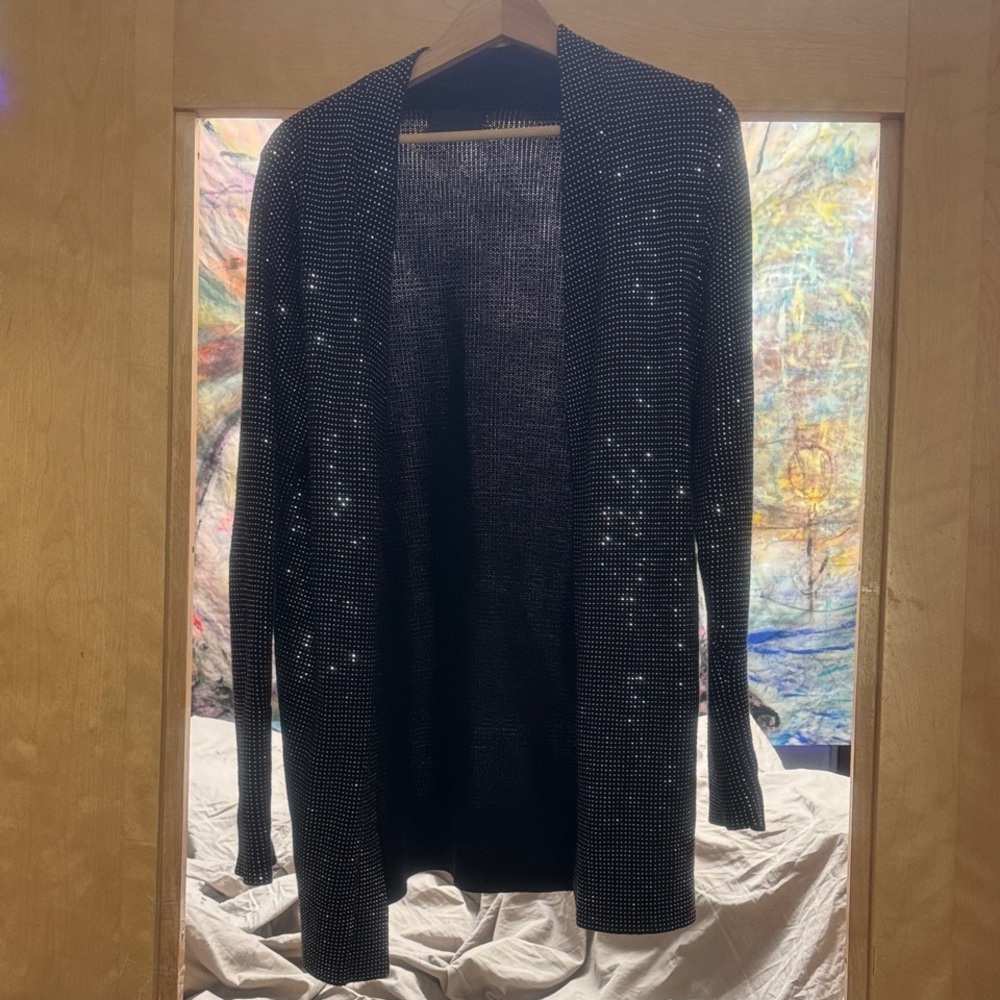RtA Black and Silver Women's Sweater - Picture 5 of 6